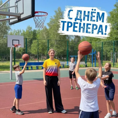 Новые открытки на День тренера
