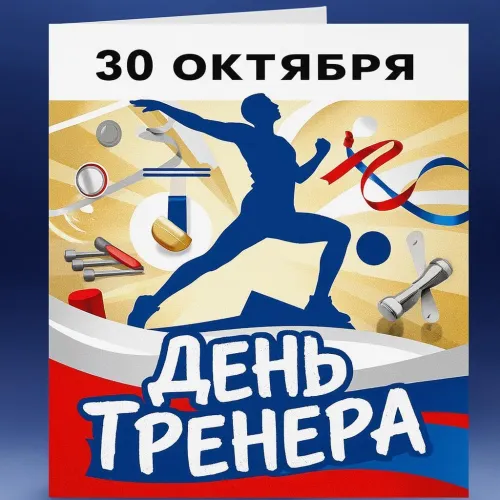Новые открытки на День тренера