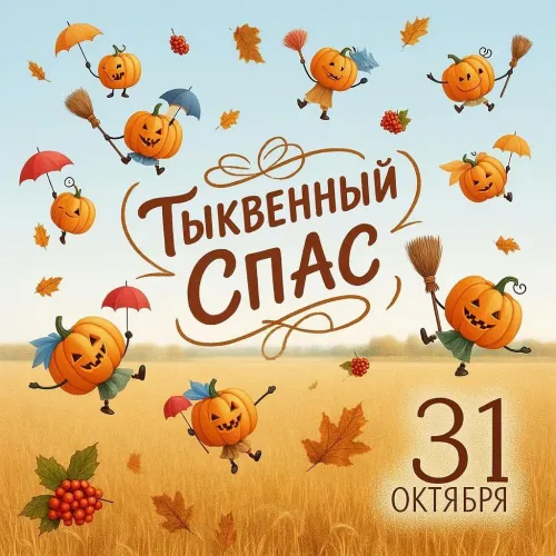 Тыквенный Спас: прикольные картинки