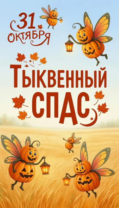 Тыквенный Спас: прикольные картинки
