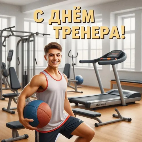 Новые открытки на День тренера