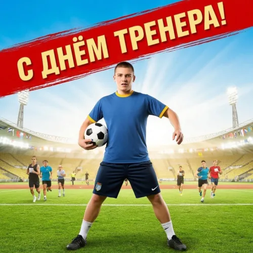Новые открытки на День тренера