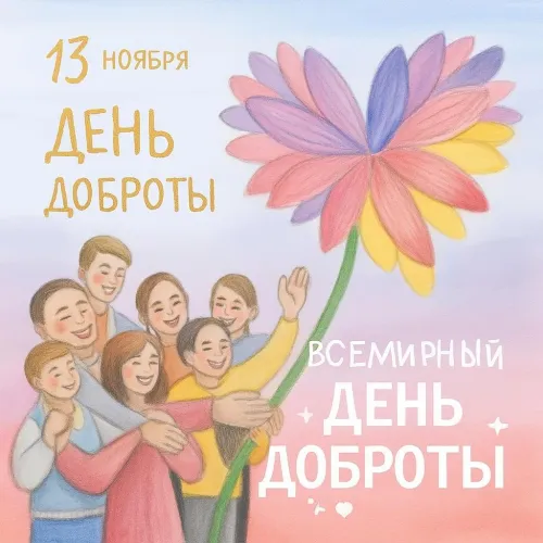 Красивые открытки со Всемирным днем доброты